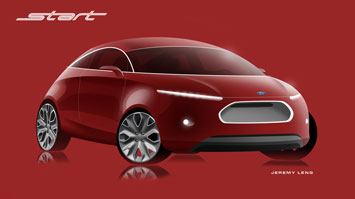Ford Start Concept Design Sketch