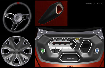 Ford Start Concept Detail Design Sketch