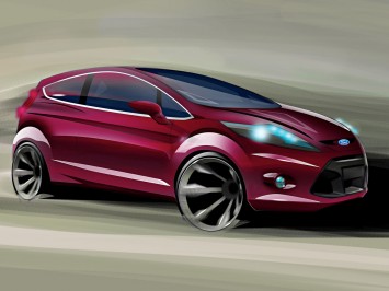 Ford Verve Concept Design Sketch