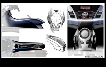 Ford Verve Concept design sketch