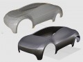 Concept Car 3D modeling: Poly to NURBS