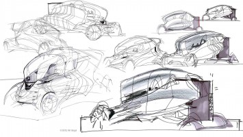 Genesis Concept by Nir Siegel - Design Sketches