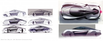Google Bespoke Concept - Design Panel - Design Sketches