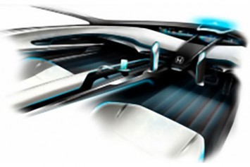 Honda AC-X Concept Interior Design Sketch