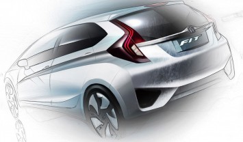 Honda FIT - Design Sketch