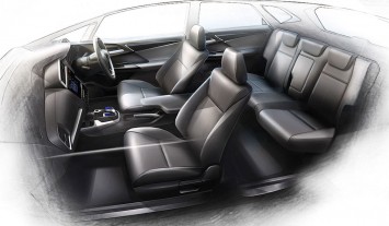 Honda FIT - Interior Design Sketch