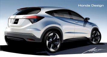 Honda HR-V - Design Sketch Render