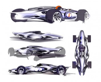 Honda Indy Concept - Design Sketches by Kimberly Wu