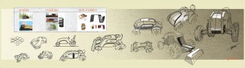 Honda Kit Trac Concept - Design Sketches