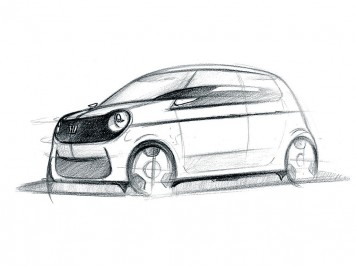 Honda N-One - Design Sketch