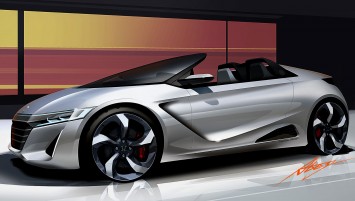 Honda S660 Concept - Design Sketch