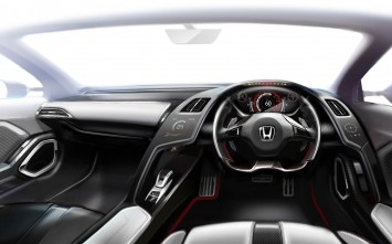 Honda S660 Concept - Interior Design Sketch
