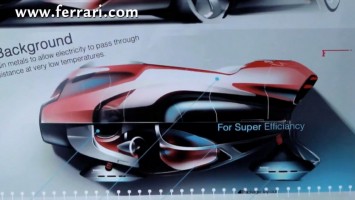 Hong-Ik - Ferrari design sketch