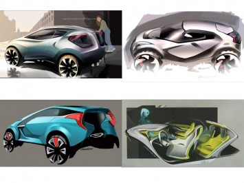 Hyundai Curb Concept - Design Sketches