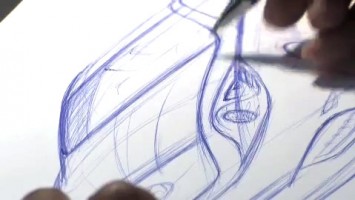 Hyundai design sketch