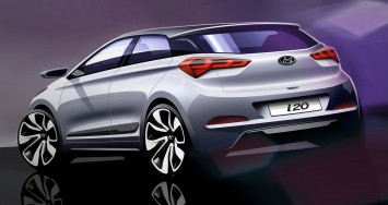 Hyundai i20 - Design Sketch