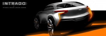 Hyundai Intrado Concept Design Sketch