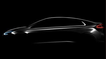 Hyundai Ioniq Concept Design Sketch render