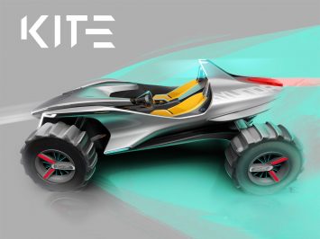 Hyundai Kite Concept by IED Design Sketch Render