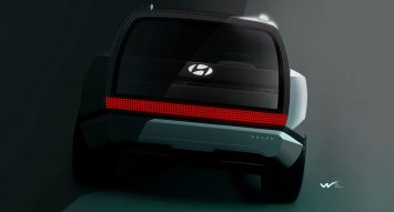 Hyundai Seven Concept Design Sketch Render