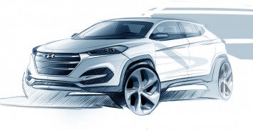 Hyundai Tucson - Design Sketch