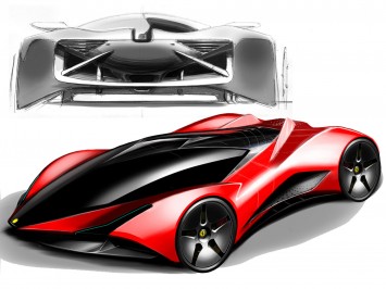 IAAD - Ferrari Duelitri design sketches