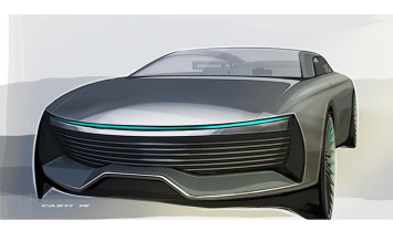 IAAD Pininfarina Molly Concept - Design Sketch Render