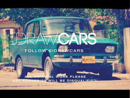 IDrawCars Summer Sketch Off contest