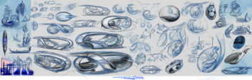 IED Pininfarina A-Craft Concept - Design Sketches