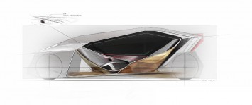IED Shiwa Concept - Interior Design Sketch Render