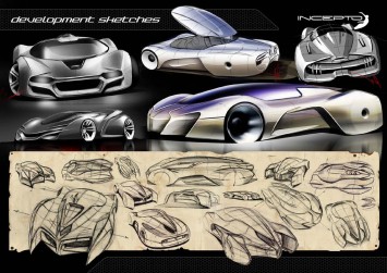 Incepto Concept Design Sketches