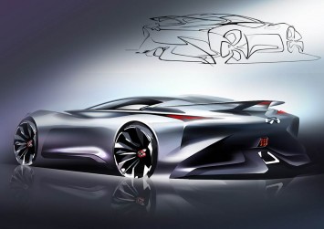 Infiniti Concept Vision Gran Turismo - Design Sketch