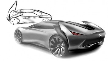 Infiniti Emerg E Concept - Design Sketch