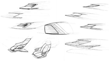 ISD Rubika Pininfarina El Gigante Concept - Design Sketches