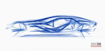 Italdesign Giugiaro Vision Gran Turismo Concept Design Sketch