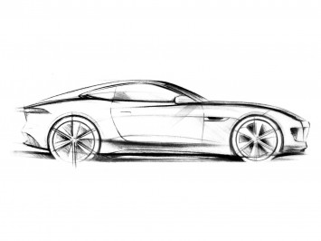 Jaguar C-X16 Concept design sketch