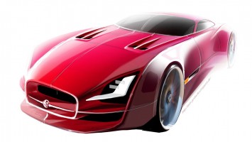 Jaguar Concept design sketch by Taras Gorbachev