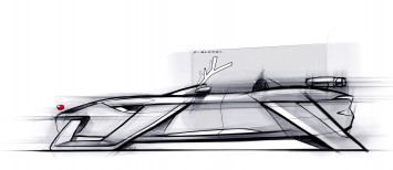 Jaguar F-Sleigh Design Sketch