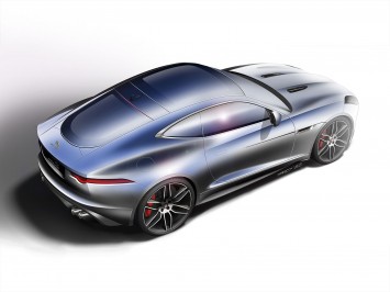 Jaguar F Type Coupe Design Sketch