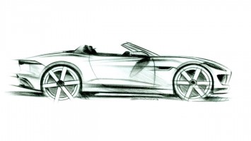 Jaguar F-Type - Design Sketch