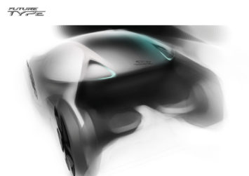 Jaguar Future Type Concept Design Sketch