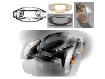 Jaguar Future Type Concept Design Sketch