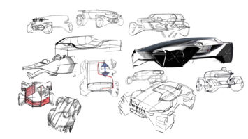 Jeep Black Label by Xingyu Yang Design Sketches