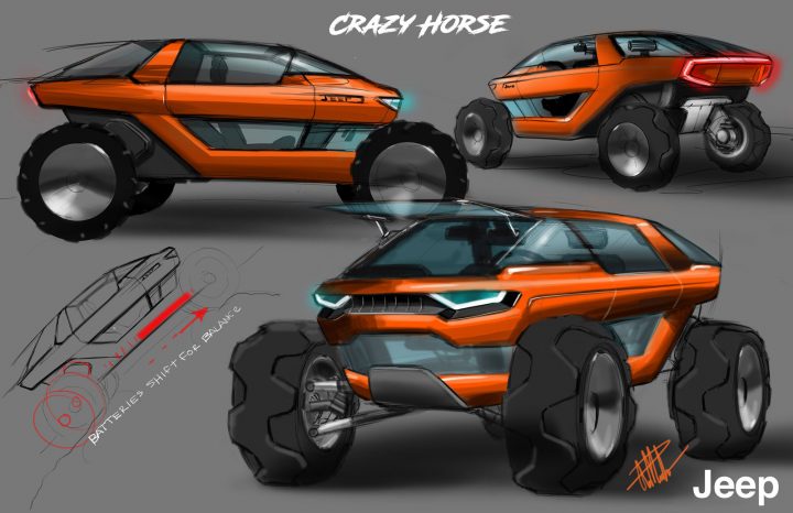 Jeep Concept Design by Rocco Morales 2nd Place