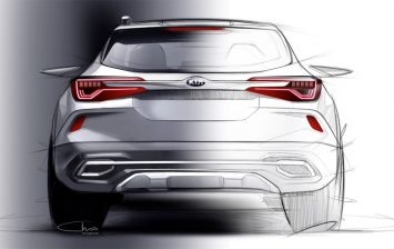 Kia Compact SUV Design Sketch