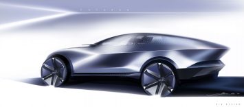 Kia Futuron Concept Design Sketch Render