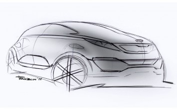 Kia Sportage design sketch