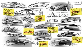 Koenigsegg Prestera Concept by Richard Stark - Design Sketches