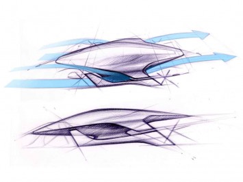 LaFerrari Design Sketch