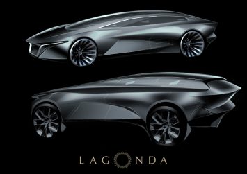Lagonda Electric SUV Concept for 2021 Design Sketches